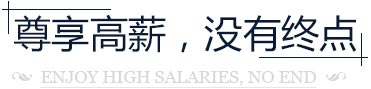 尊享高薪资,没有终点