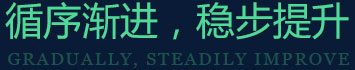 循序渐进,稳步提升