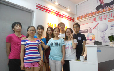 广州人像摄影培训班学员合影