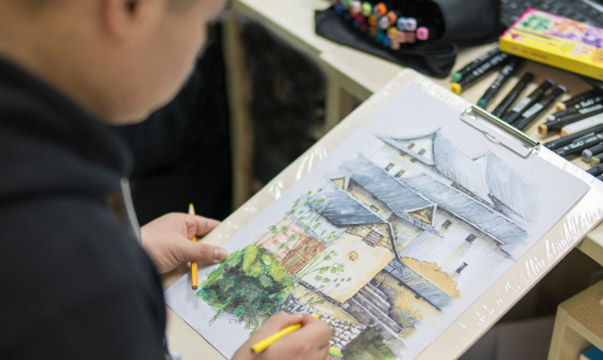 火星时代学员采风图片