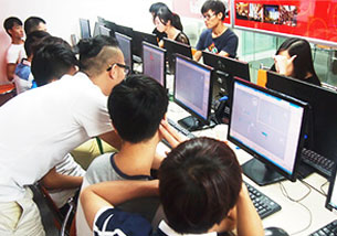 长沙天琥平面设计学习班课堂图片