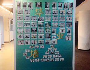 毕业展示墙
